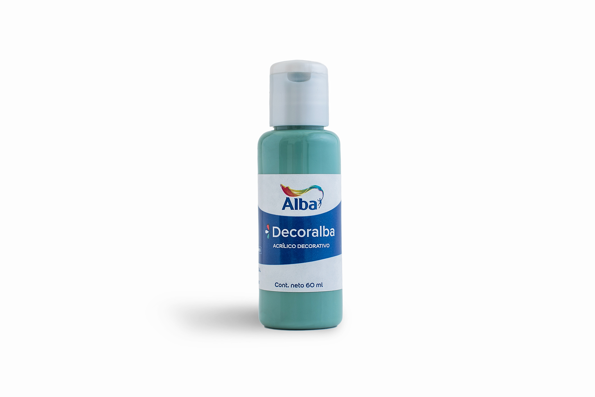 Acrilico decorativo alba 60cc verde country 450 - 60ML - Alba Artística